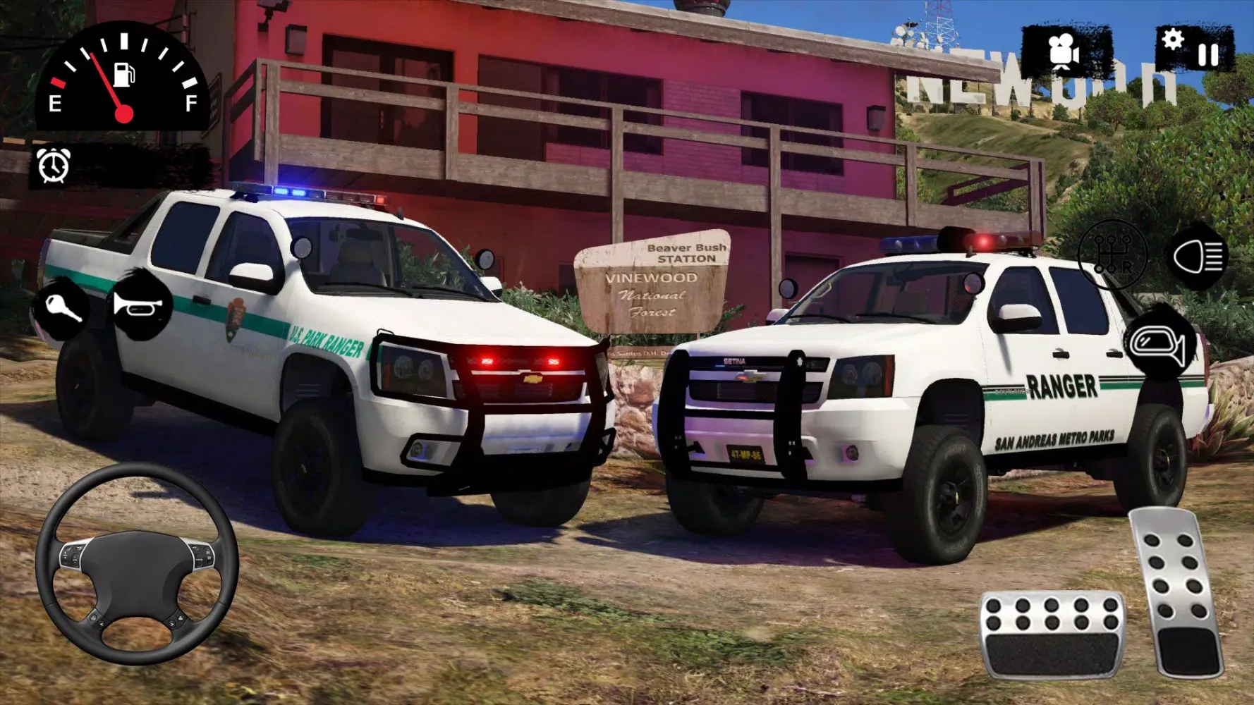 Offroad Police Truck Drive 3D Screenshots