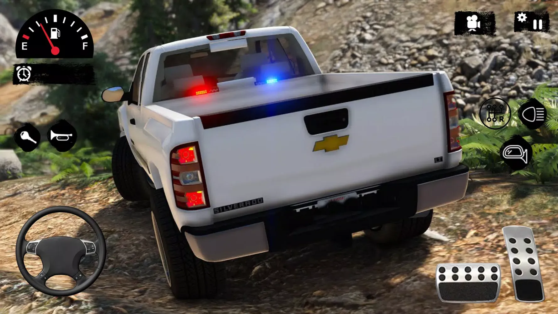 Offroad Police Truck Drive 3D Screenshots