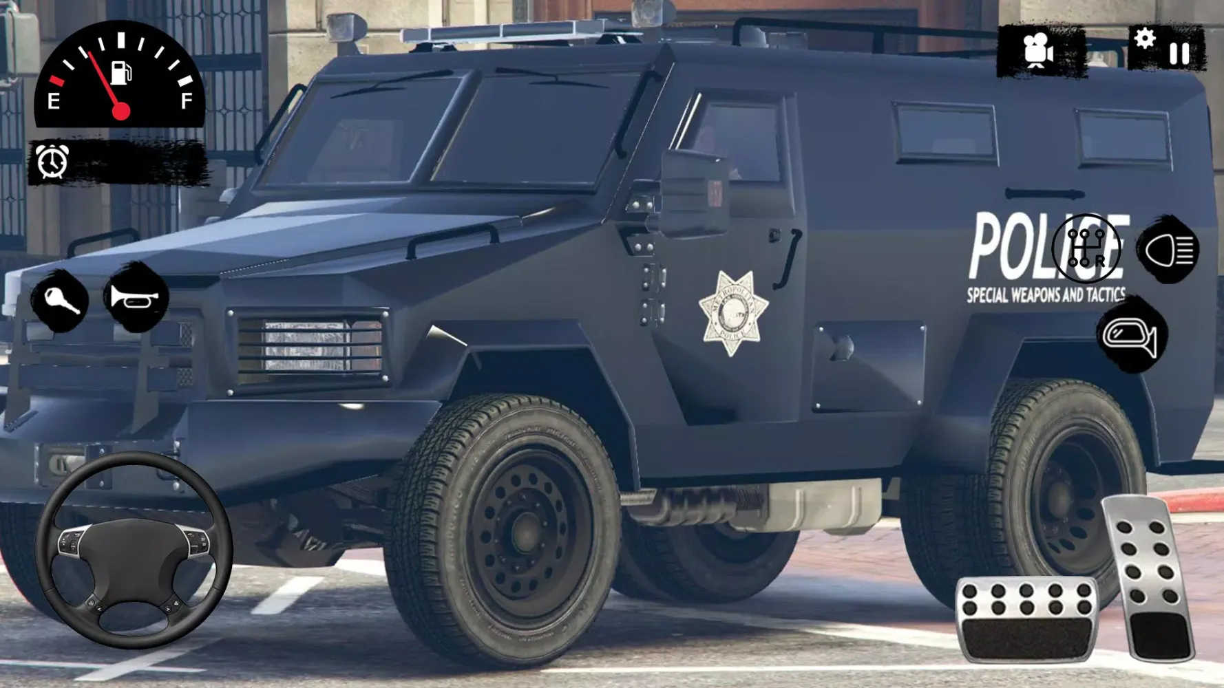 Offroad Police Truck Drive 3D Screenshots
