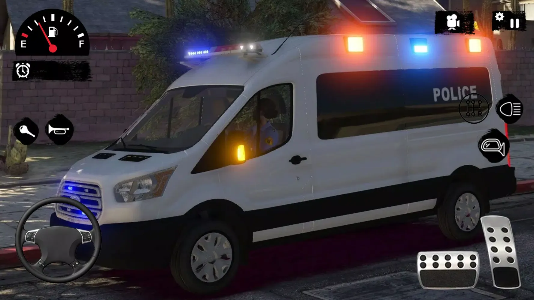 Police Van Crime Chase Game 3D Screenshots