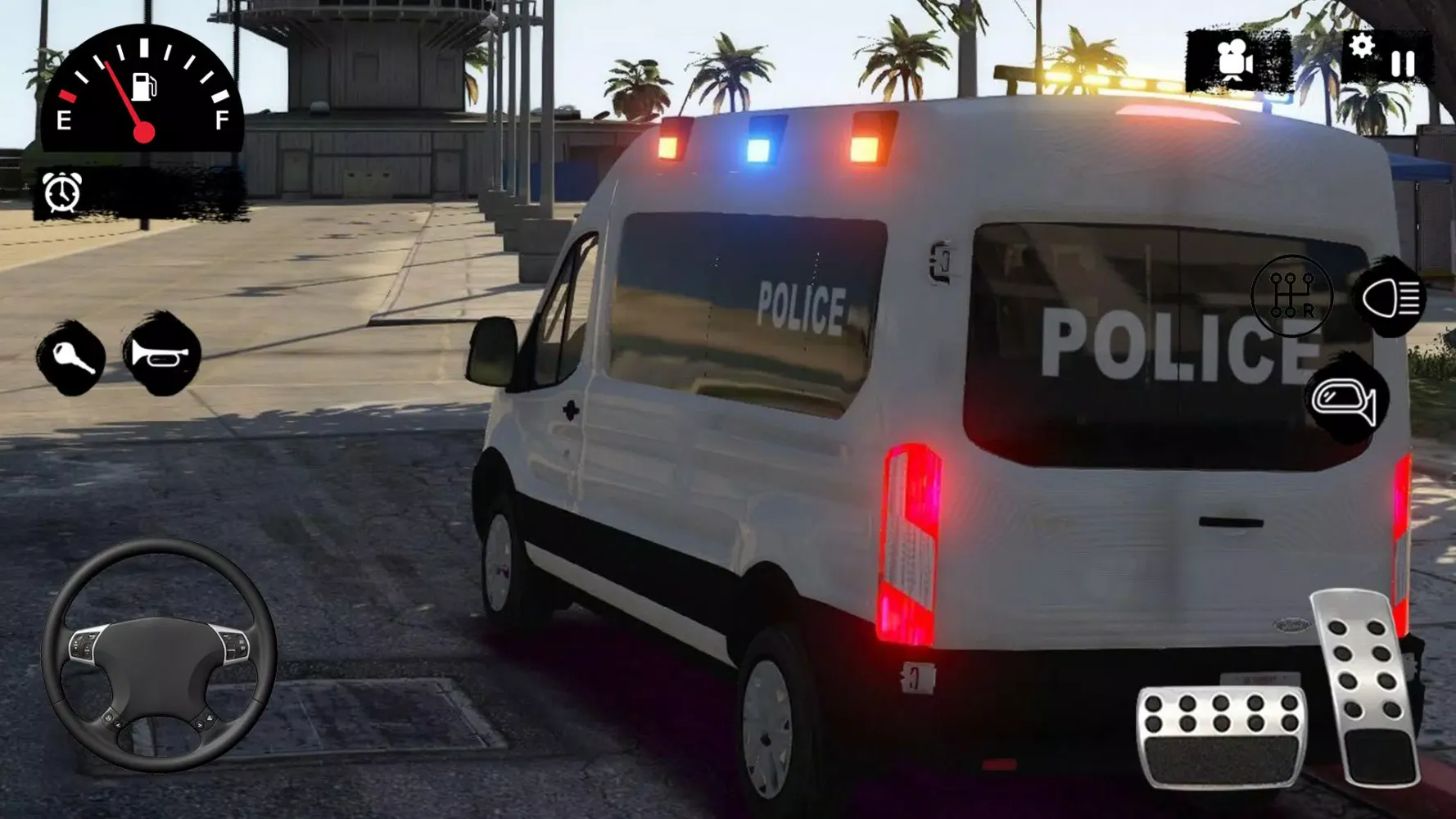 Police Van Crime Chase Game 3D Screenshots