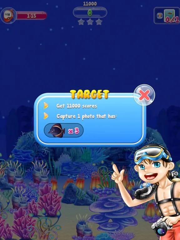 Capturas de pantalla de Fishy Ola - Fish Paparazzi iPad 