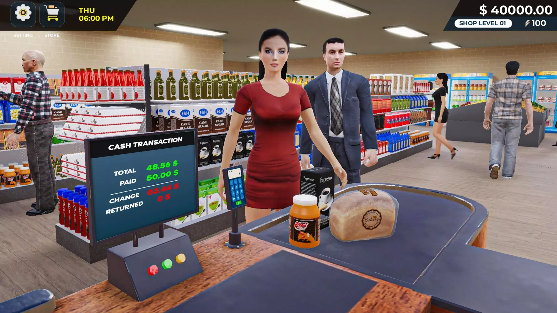 Supermarket Store Manager 3D Screenshots