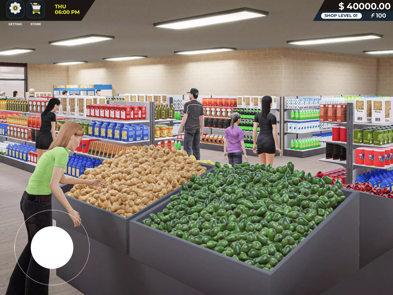 Supermarket Store Manager 3D Screenshots