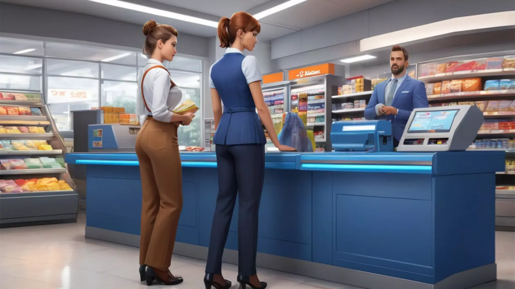 صور Supermarket Simulator Game 3D