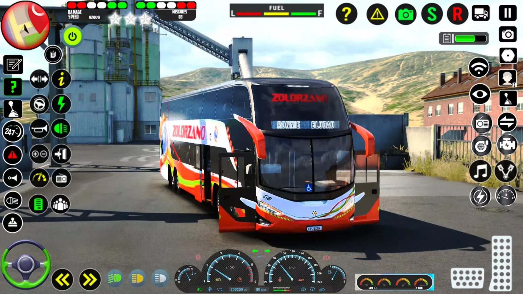 Uphill Bus Simulator Games 3d Screenshots