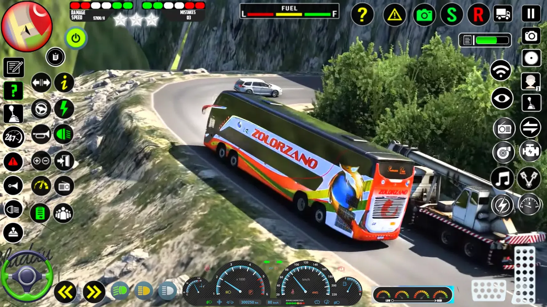 Uphill Bus Simulator Games 3d Screenshots