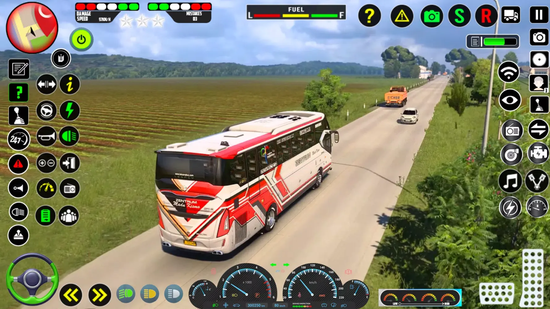 Uphill Bus Simulator Games 3d Screenshots