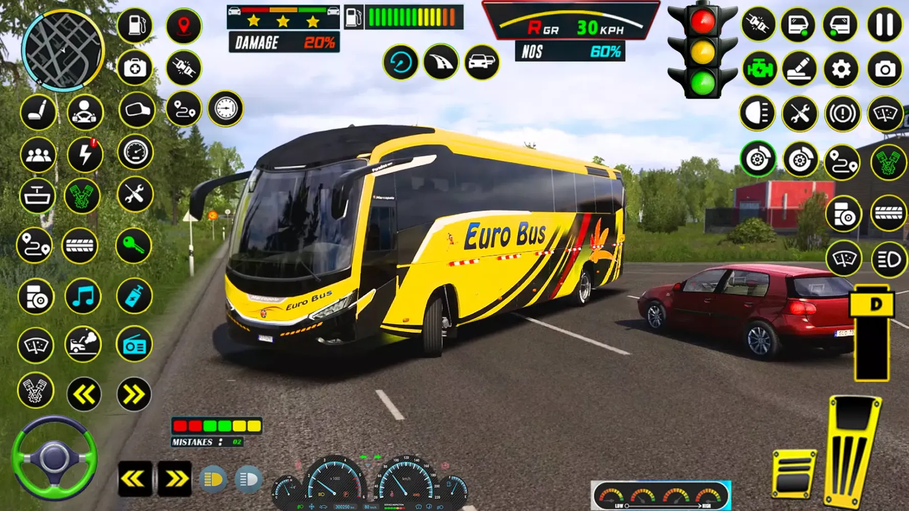 Uphill Bus Simulator Games 3d Screenshots