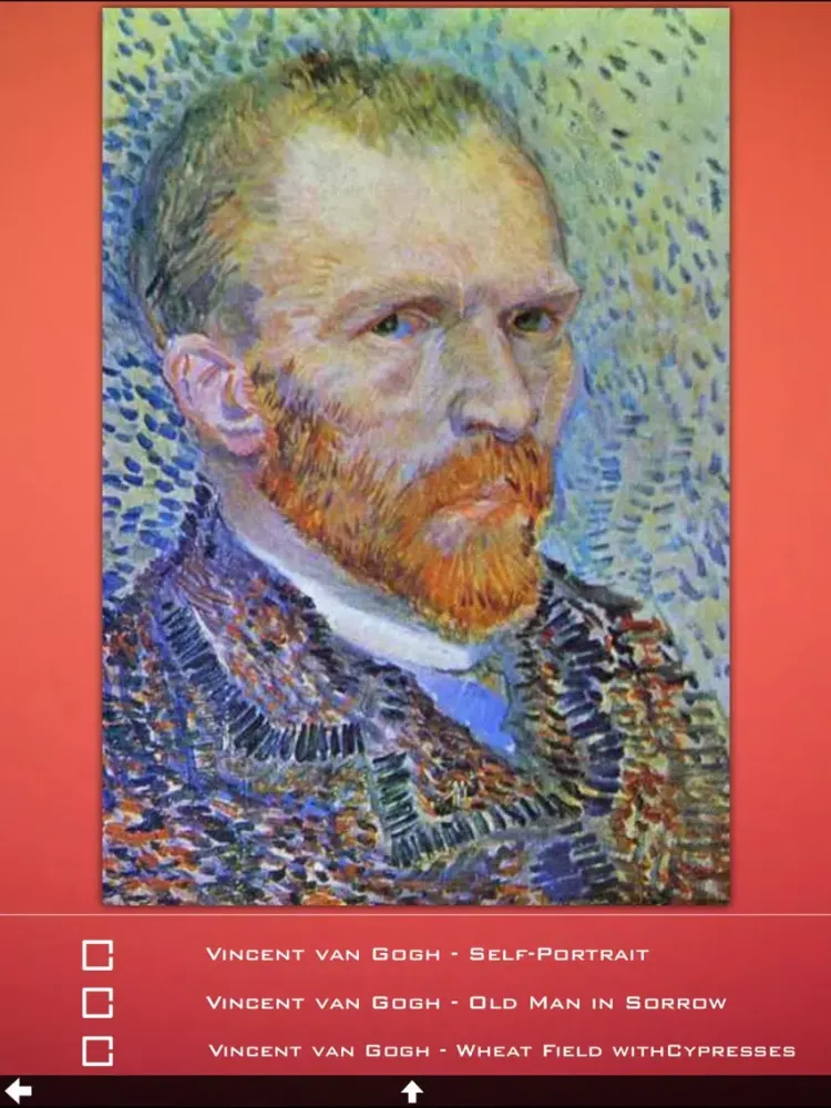 Ảnh chụp màn hình của Art gallery - Van Gogh iPad 