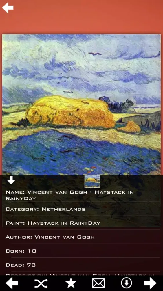 Ảnh chụp màn hình của Art gallery - Van Gogh