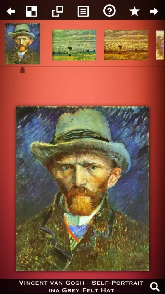Ảnh chụp màn hình của Art gallery - Van Gogh