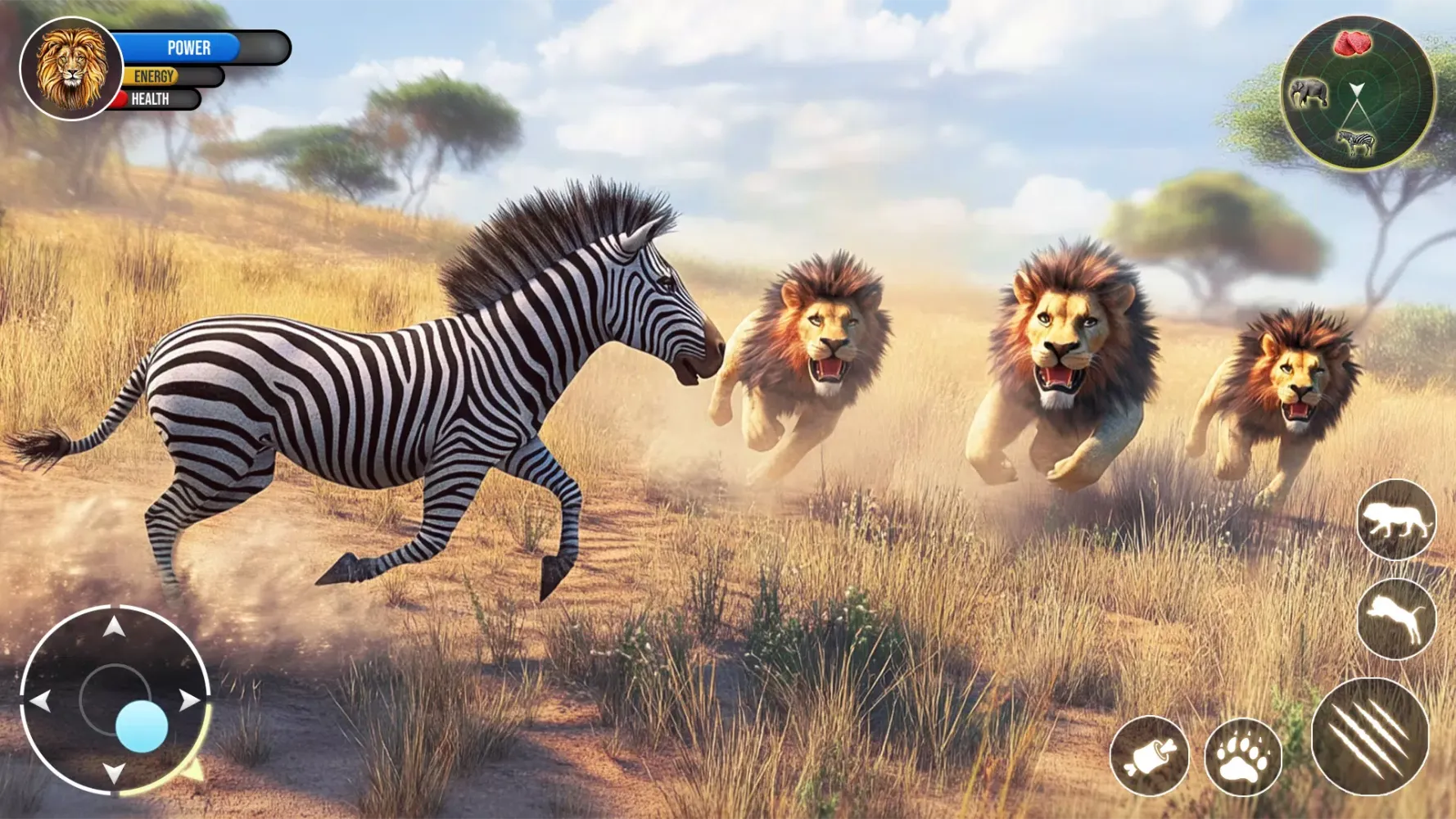 Lion Simulator Wild Animal 3D Screenshots