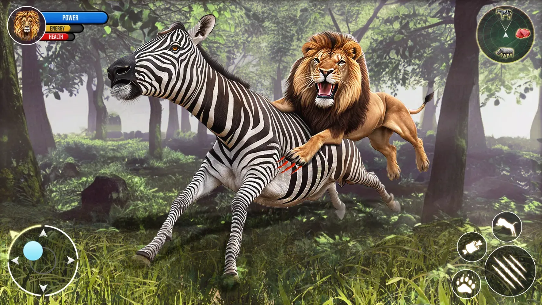 Lion Simulator Wild Animal 3D Screenshots