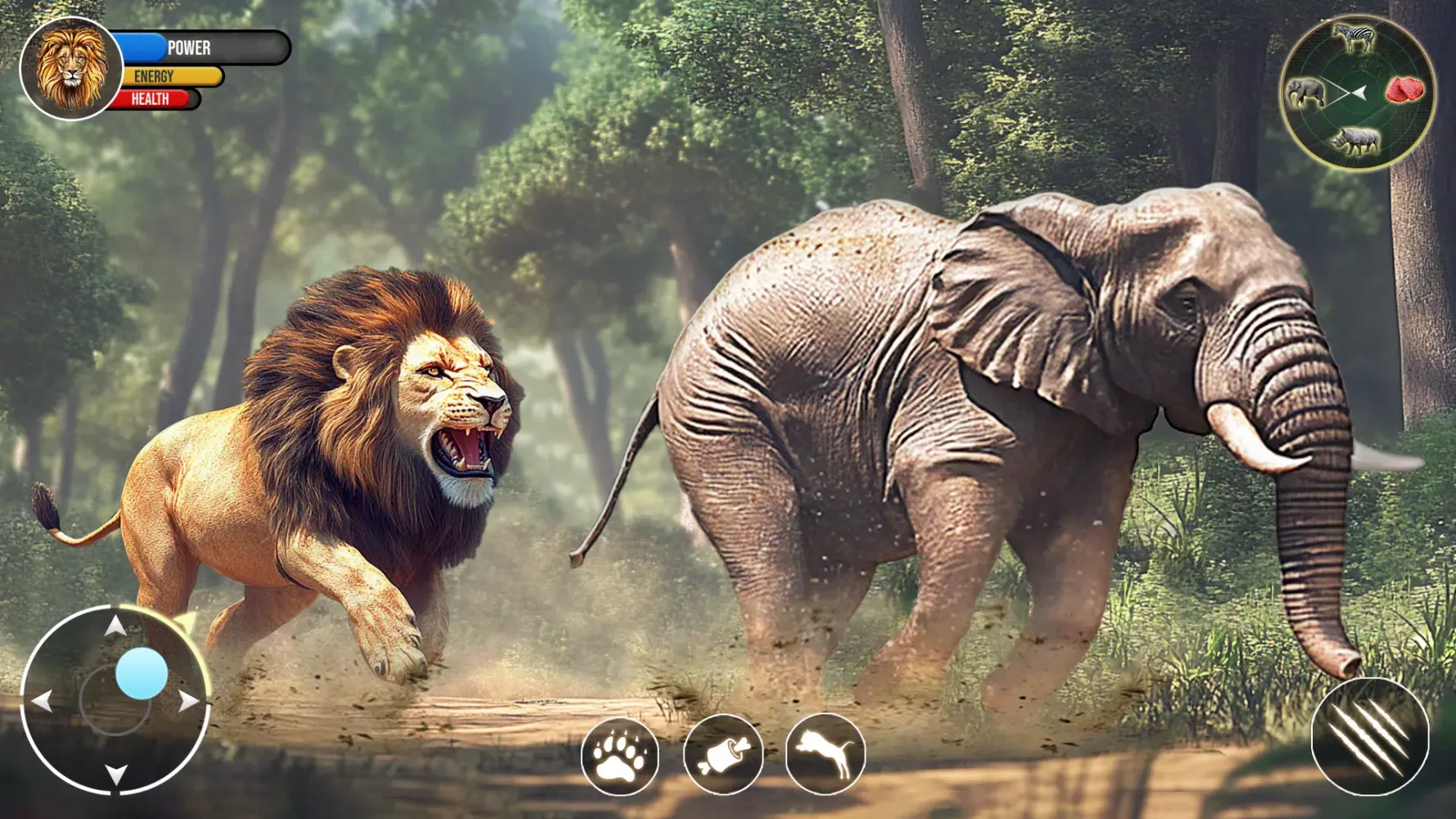 Lion Simulator Wild Animal 3D Screenshots