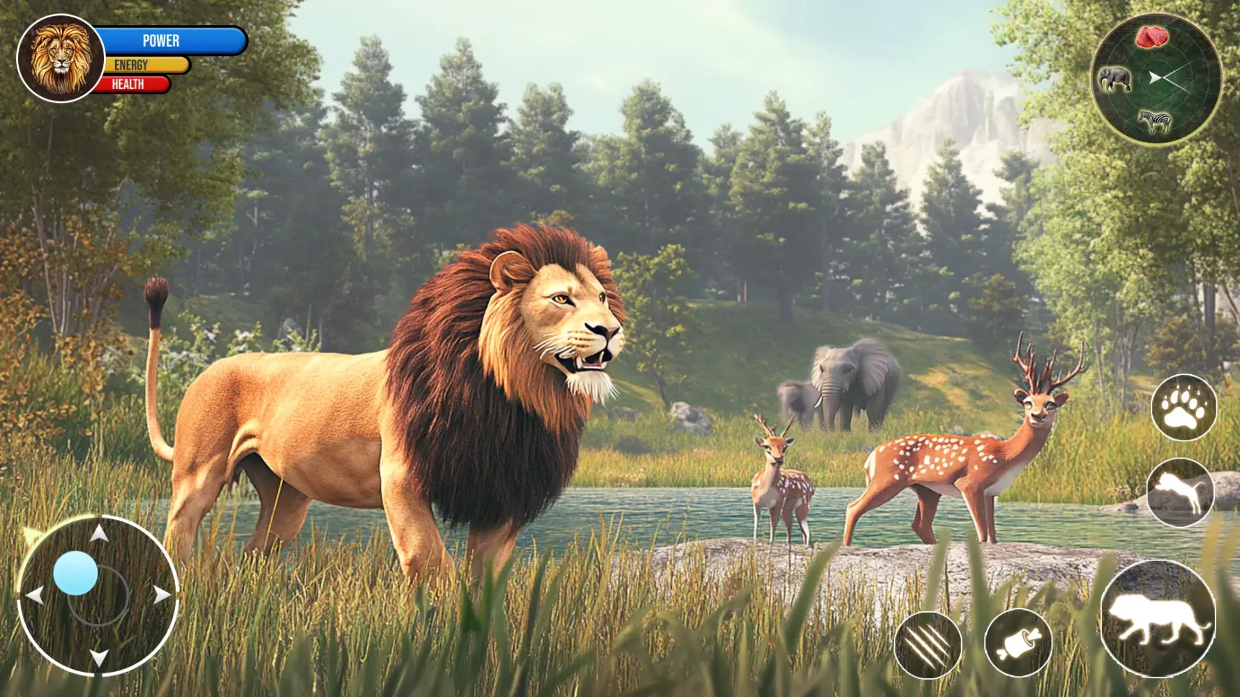 Lion Simulator Wild Animal 3D Screenshots