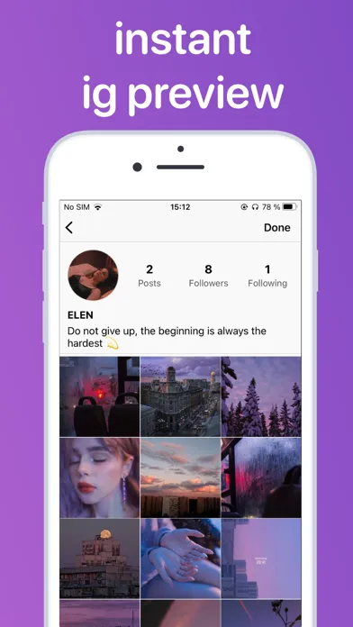 Feed planner for Instagram سکرین شاٹس