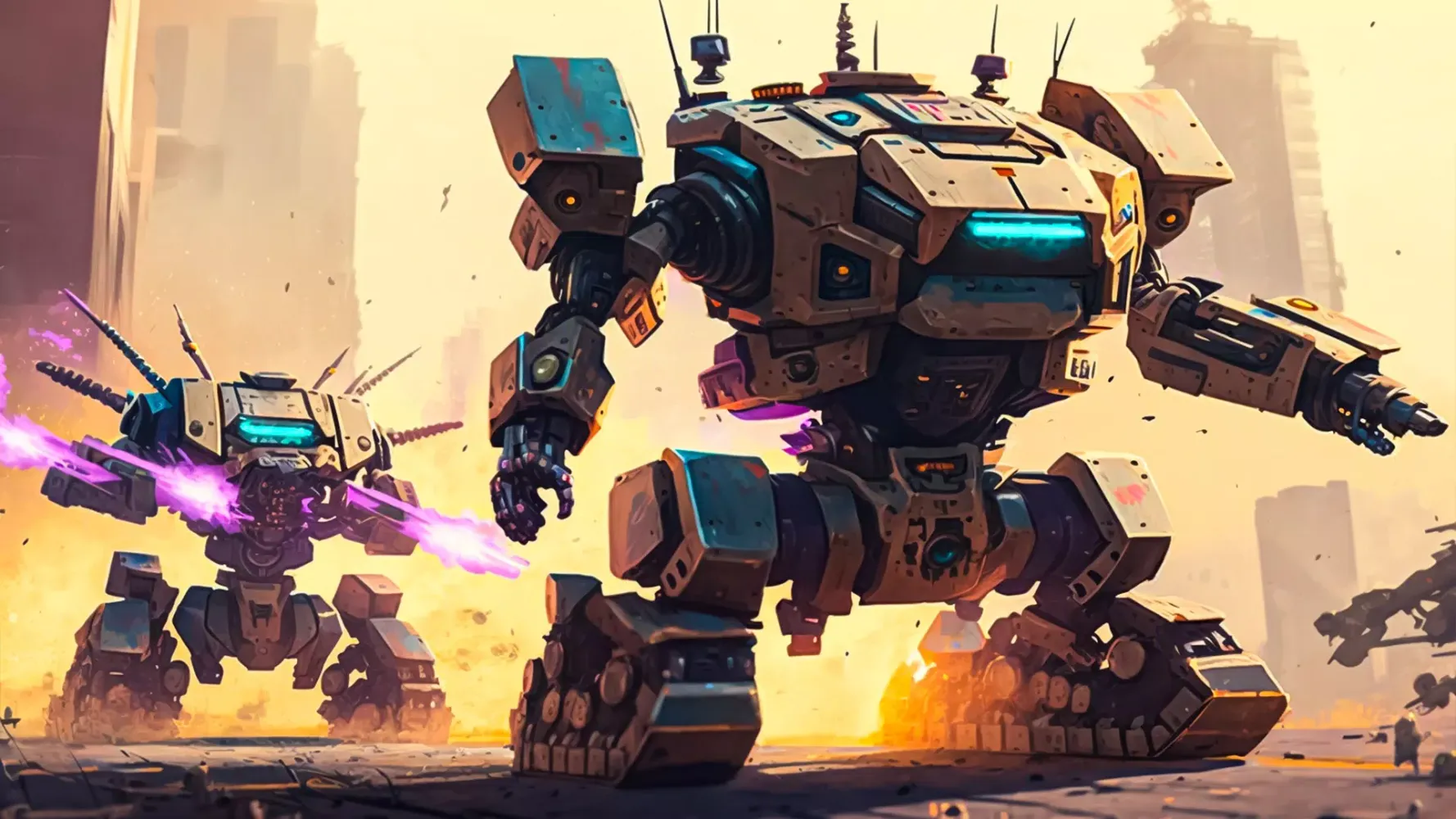 Robot War Robot Shooting Games Ekran Görüntüleri