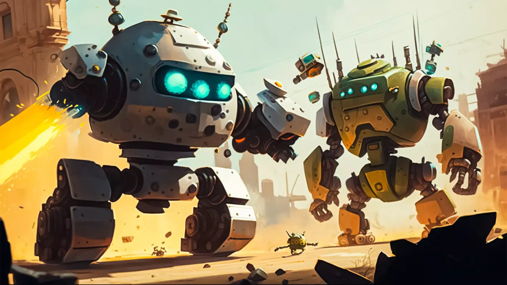 Robot War Robot Shooting Games Ekran Görüntüleri