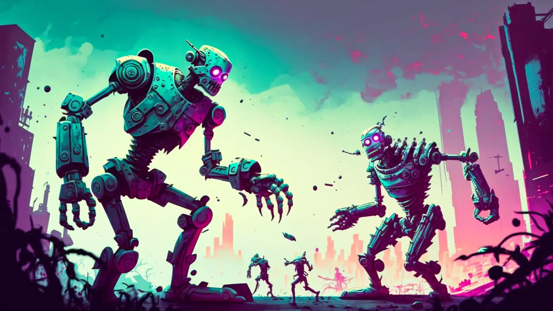 Robot War Robot Shooting Games Ekran Görüntüleri
