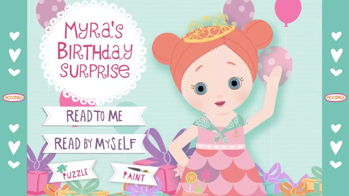 Mooshka: Myra's Birthday Surprise. Screenshots