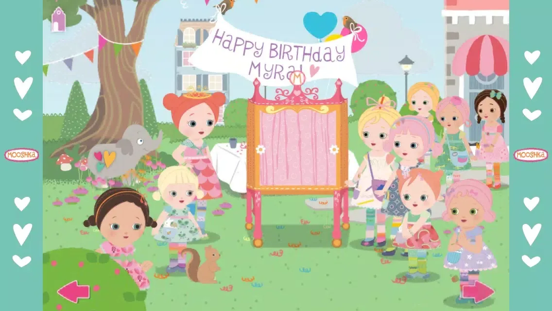 Mooshka: Myra's Birthday Surprise. Screenshots