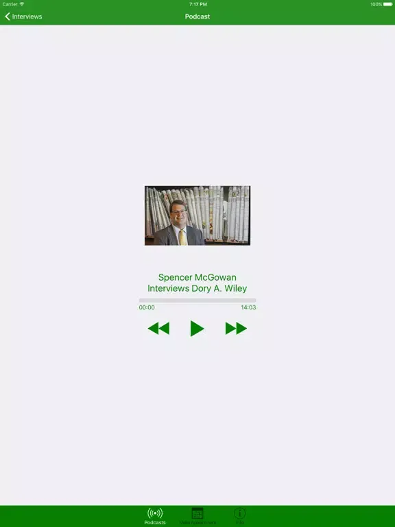 ภาพหน้าจอของ NetWorth Radio 4.0 iPad 