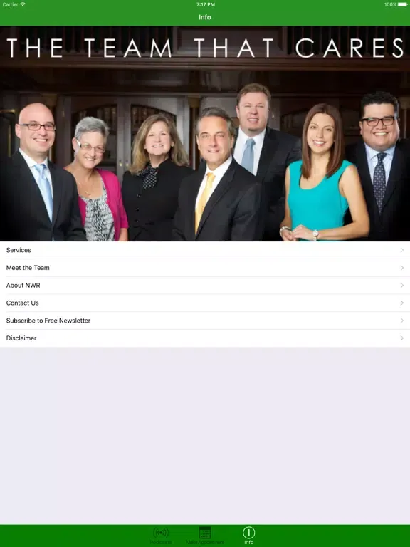 ภาพหน้าจอของ NetWorth Radio 4.0 iPad 