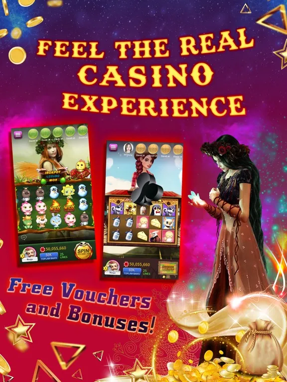 Capturas de tela do Dream Land Casino iPad 