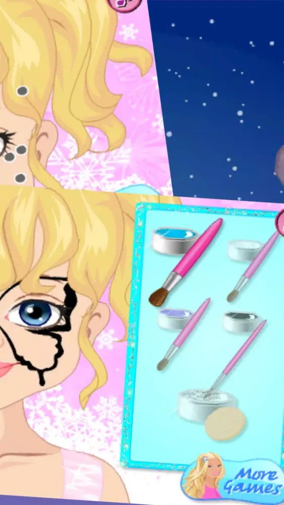 Ảnh chụp màn hình của I love beautiful girls:Girl makeup games