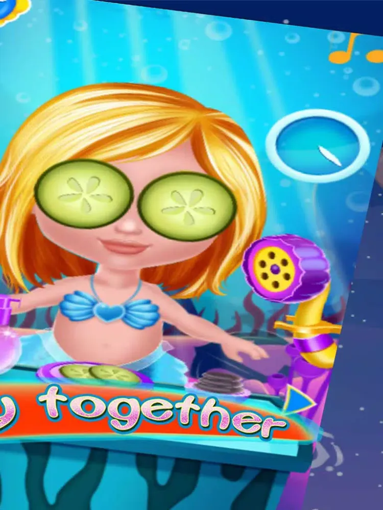 Tangkapan layar Infant beauties beauty salon:Play with baby games iPad 