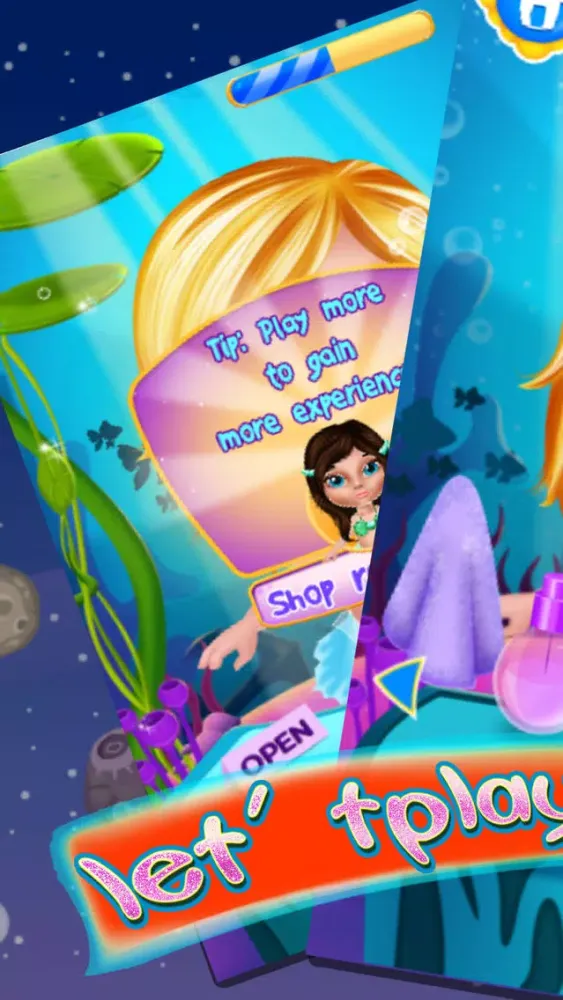 Tangkapan layar Infant beauties beauty salon:Play with baby games
