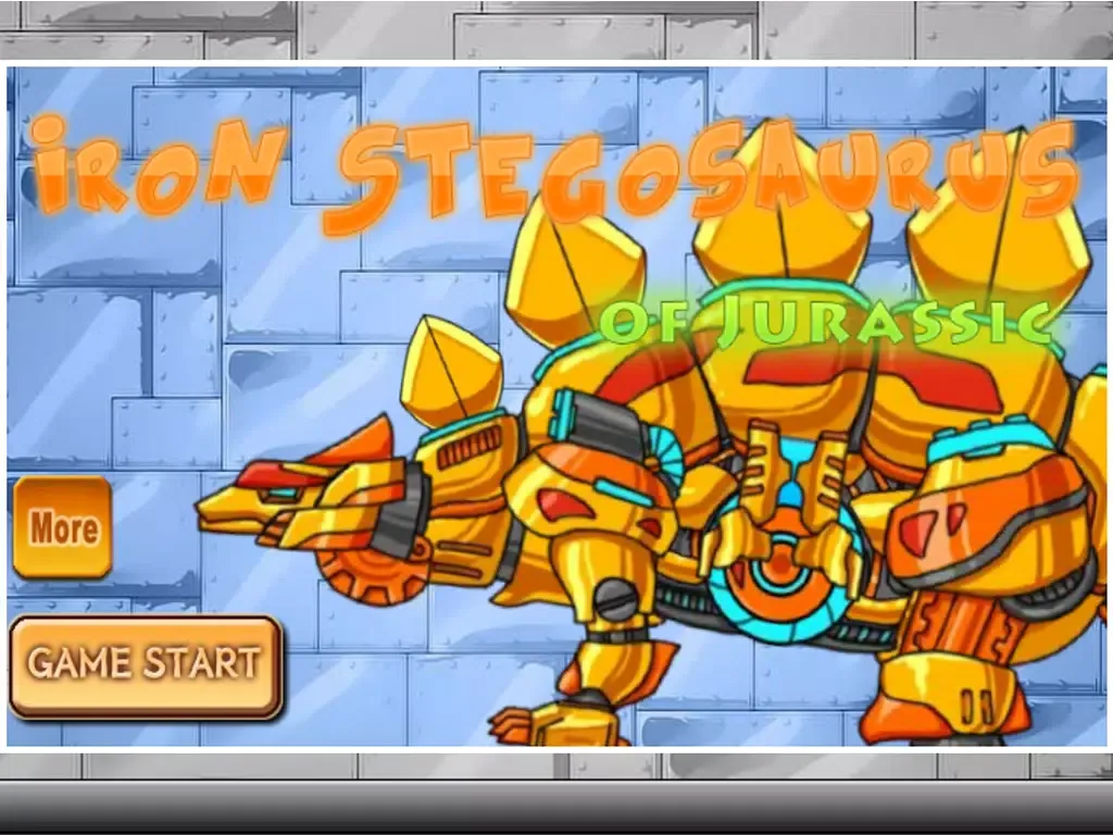 ภาพหน้าจอของ My Iron Stegosaurus of Jurassic:the Pop Dragon World Game iPad 