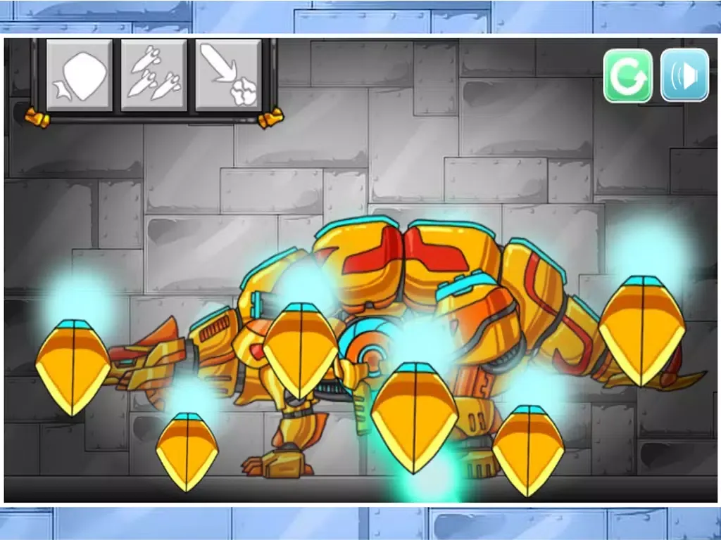 ภาพหน้าจอของ My Iron Stegosaurus of Jurassic:the Pop Dragon World Game iPad 