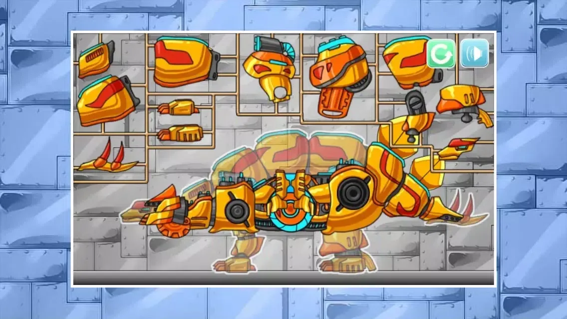 ภาพหน้าจอของ My Iron Stegosaurus of Jurassic:the Pop Dragon World Game