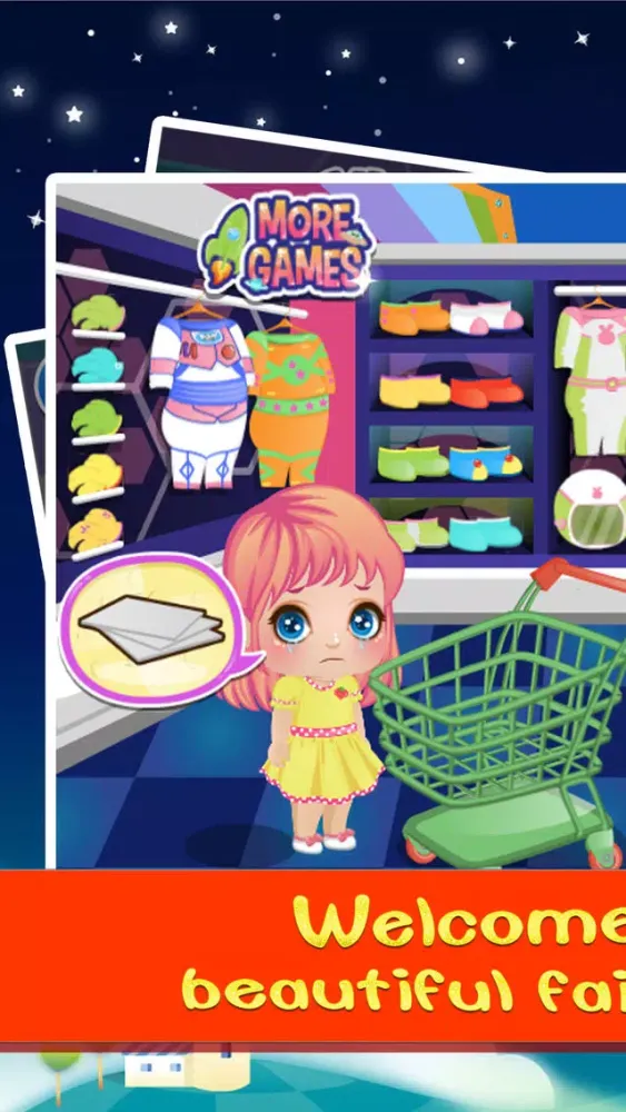 Little Astronaut:Girl makeup games应用截图