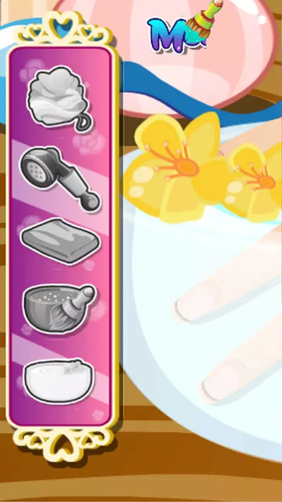 Lovely Girl Nails:Help kids learn doing chores through games应用截图