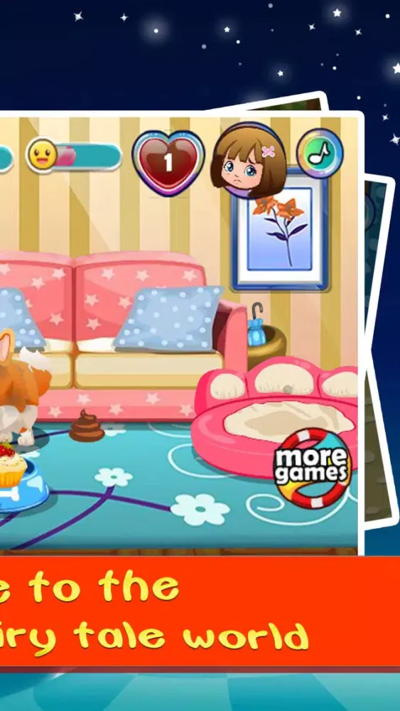 Capturas de pantalla de Puppy Doctor:Princess learning to be a doctor to take care of the babyFree Games