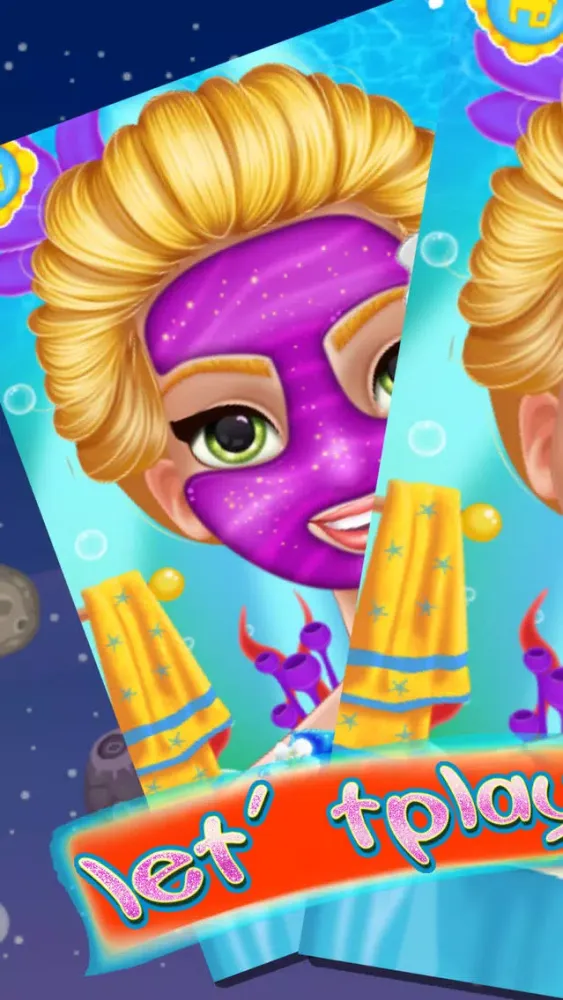 Ảnh chụp màn hình của Baby Mermaids:Puzzle games for children