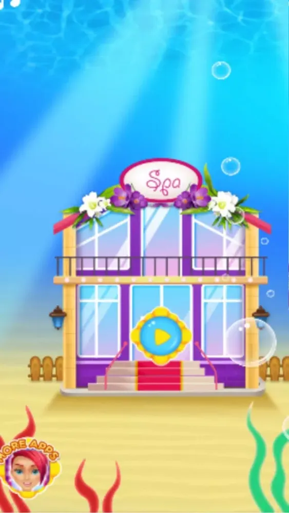 Ảnh chụp màn hình của Baby Mermaids:Puzzle games for children