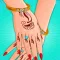 Crazy girls love nail:Girl makeup games