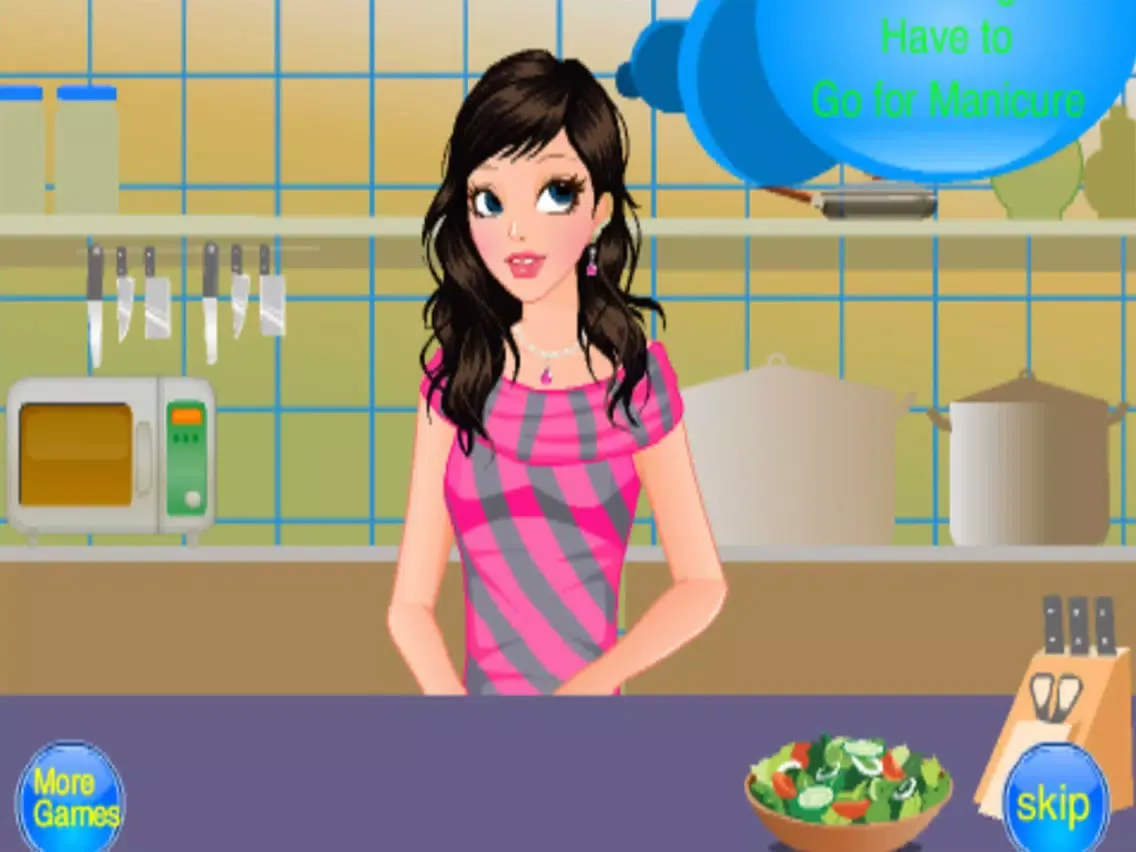 Screenshot di Crazy girls love nail:Girl makeup games iPad 