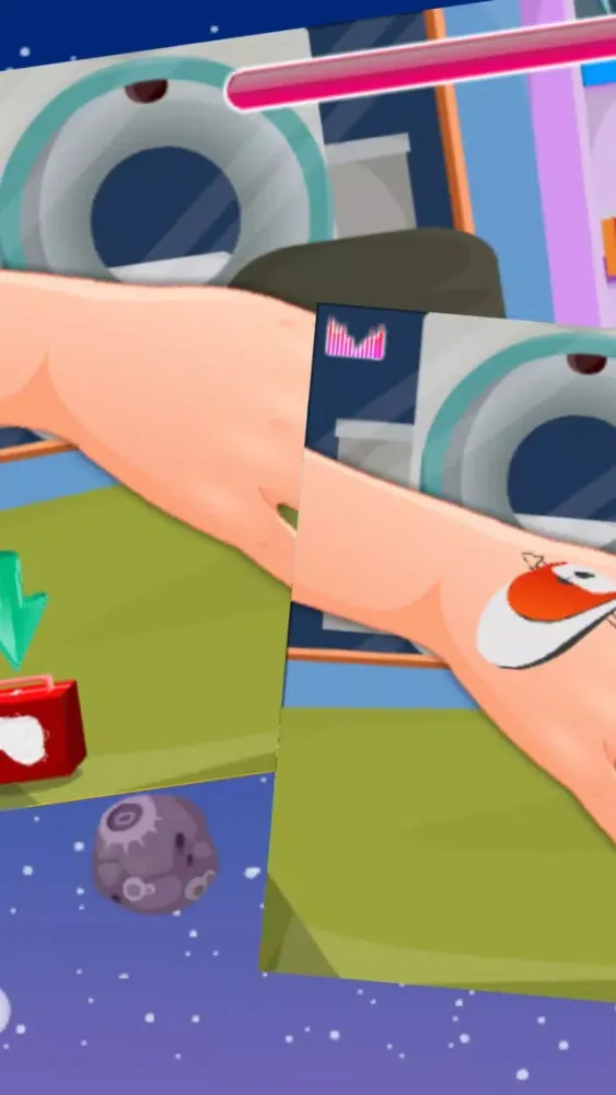 Screenshot di Crazy girls love nail:Girl makeup games