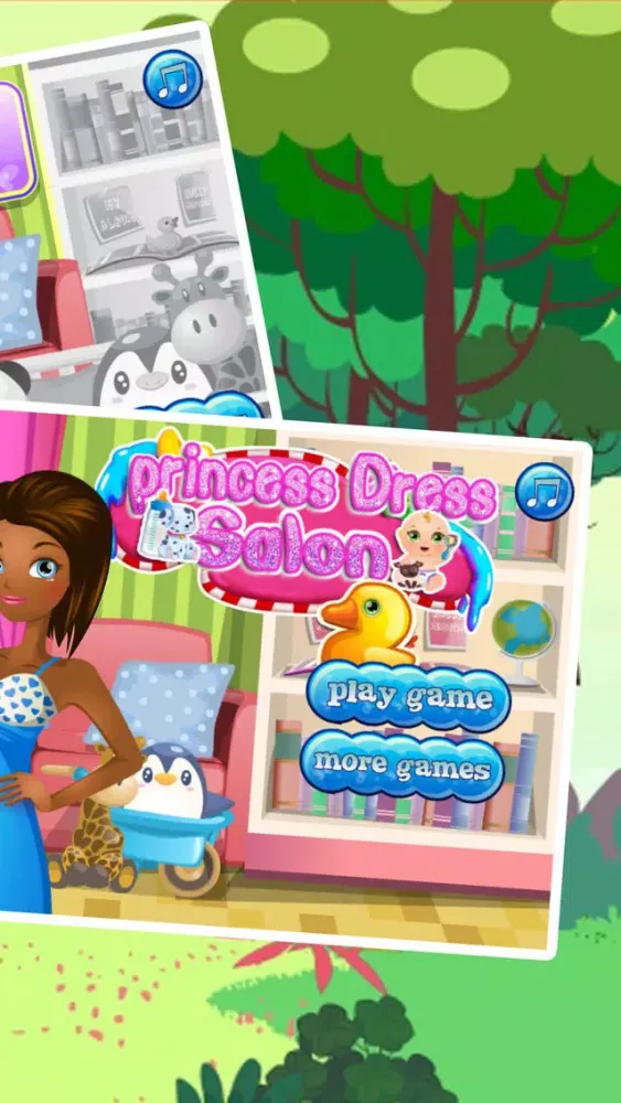 Princess Dress Salon:Make Up Games for girls 스크린샷
