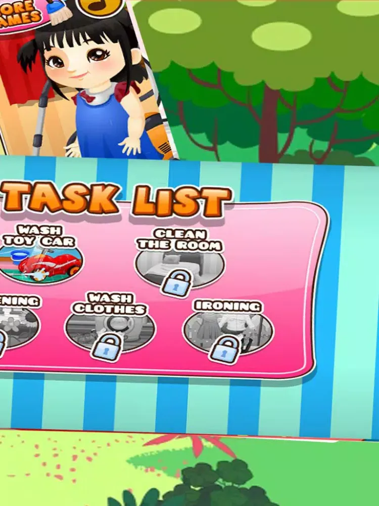 Talking Panda:Baby Care Games iPad  স্ক্রিনশট