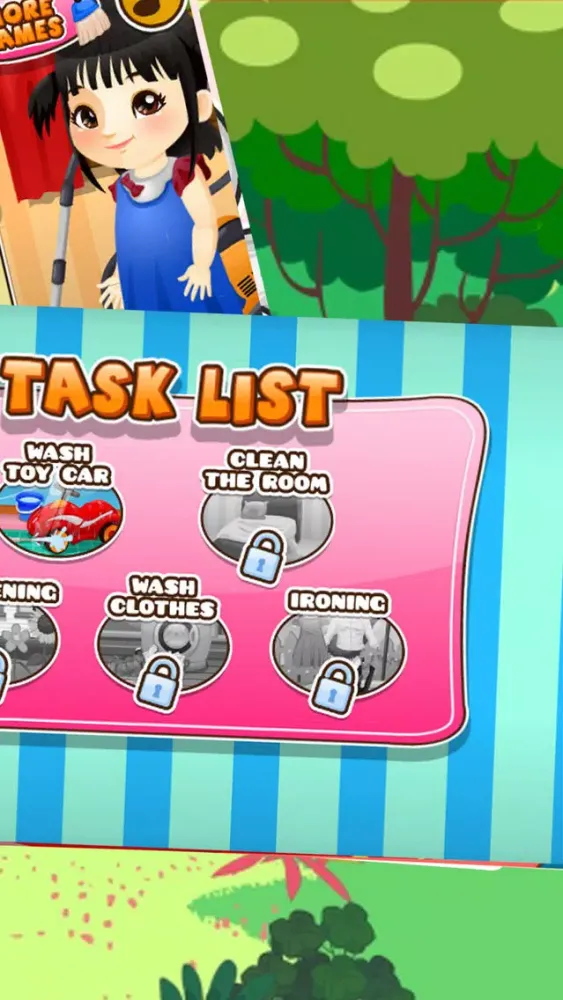 Talking Panda:Baby Care Games স্ক্রিনশট