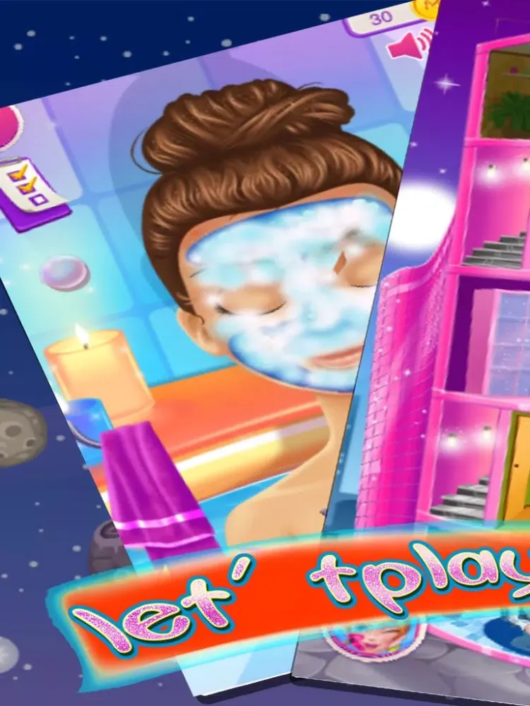 Zrzuty ekranu The girls Sharon Center:Make Up Games for girls iPad 