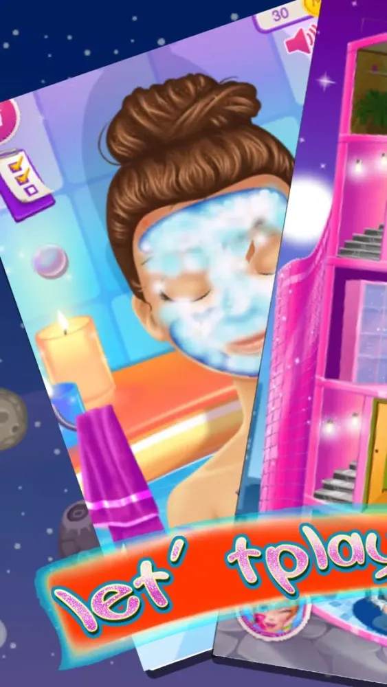Zrzuty ekranu The girls Sharon Center:Make Up Games for girls