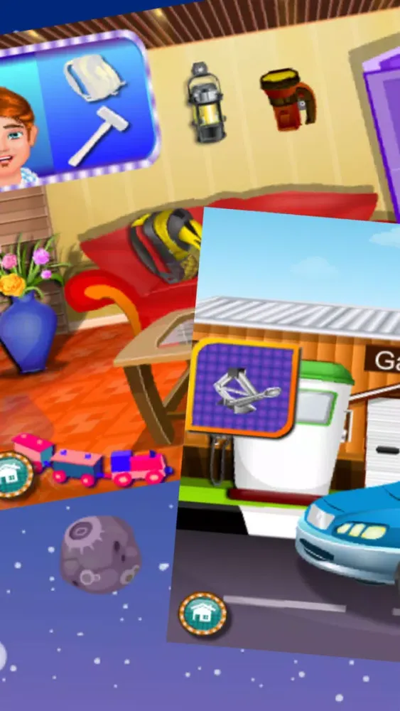 ภาพหน้าจอของ Family Camping:Puzzle games for children