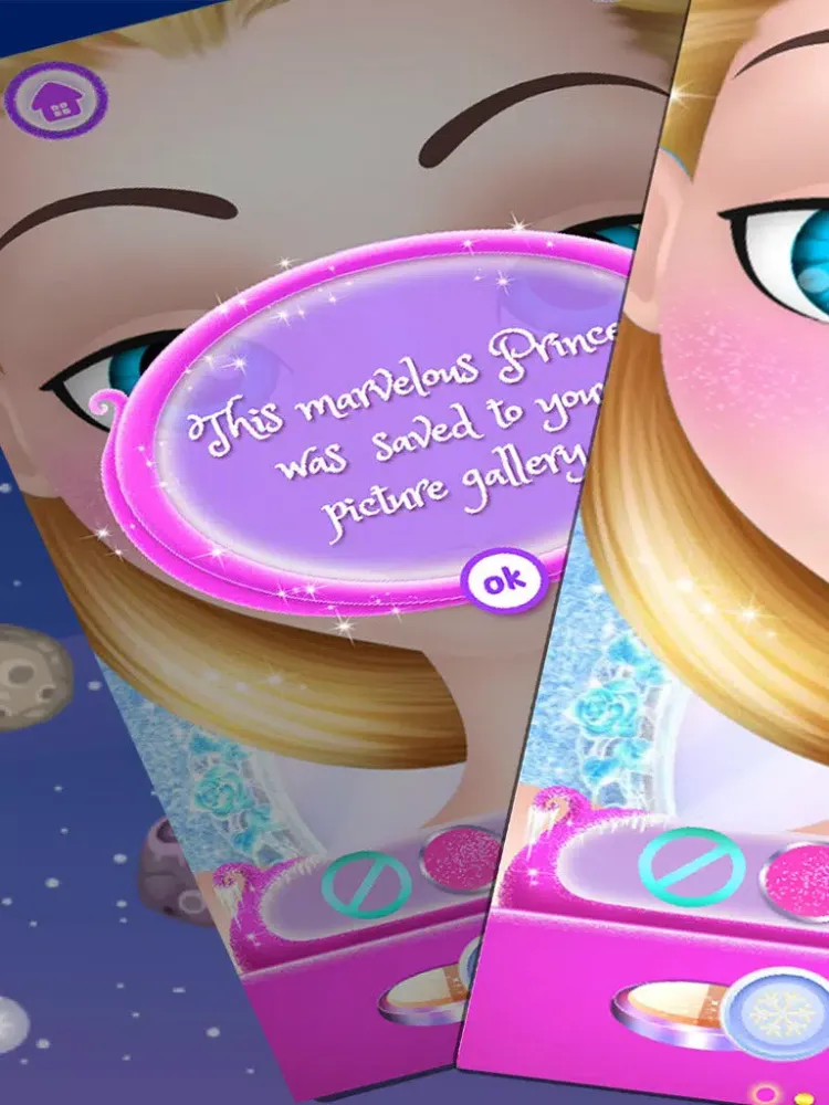 Fashion Girl Makeup Love:makeup baby hair makeover fashion Masquerade iPad 应用截图